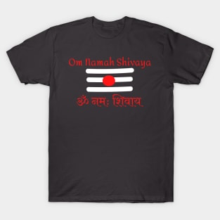 Om Namah Shivaya Tilak T-Shirt